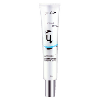 Sesedior 希希娣兒 台灣公司貨 玫瑰珍珠亮白防曬素顏霜 35ml, 白色, 1條