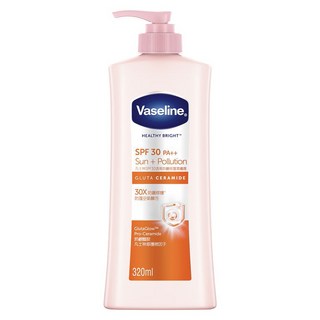 Vaseline 凡士林 SPF30透亮防曬修護潤膚露 有效防曬保濕 改善暗沉 展現健康光澤, 320ml, 1件