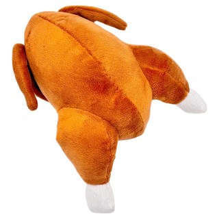 doongdoongpet 寵物啾啾安撫娃娃 金黃酥脆烤全雞, 1個, 混合色