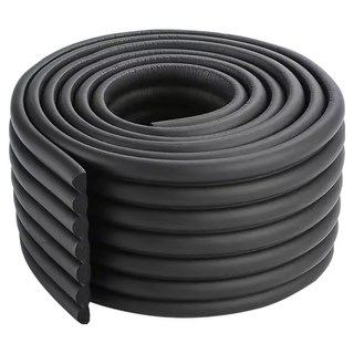 베이루 넓은쿠션 엠보 모서리보호대, 1개, 블랙