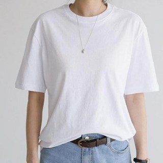 andstyle 女款基本純棉圓領短袖T恤 264471