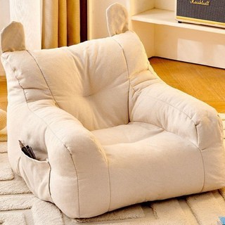 Pocket Master 單人懶骨頭沙發, 奶油色