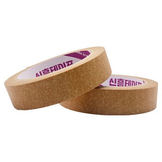 신흥테이프 라바 크라프트 종이 문구테이프 24mm x 25m, 2개