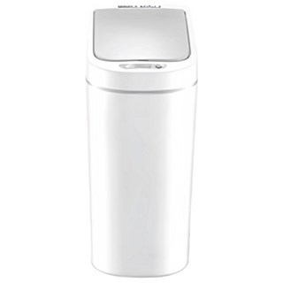 NINESTARS 納仕達 自動開蓋防水智能垃圾桶, 極地白