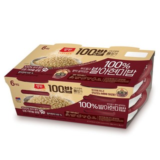 Dongwon 東遠 Yangban 兩班 即食發芽糙米飯, 130g, 6個