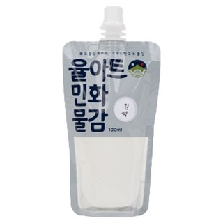 율아트 민화물감 흰색, 100ml, 1색