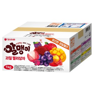 ORION 好麗友 盒裝果實夾心QQ軟糖, 1.008kg, 1盒