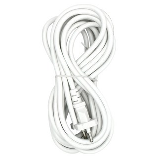 Kotech Power Cord, 1個, 白色, 5m