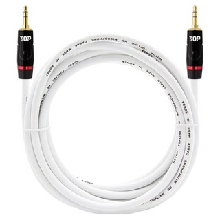 HDtop 3.5 立體聲 AUX 音源線 10m, HT-TP698, 白色, 1個