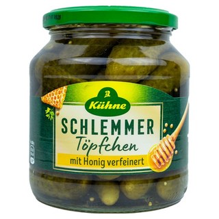 Kuhne 冠利 Schlemmertöpfchen 甜味醃黃瓜, 1個, 530g