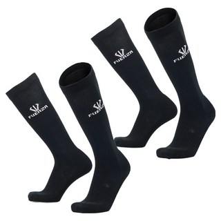 FUERZA 棒球長襪 2雙組, 1套, 黑色