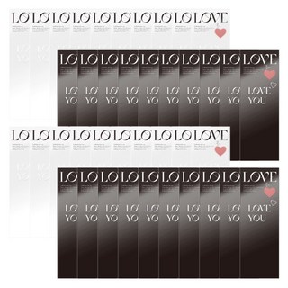 Khohimo 花束包裝紙 OPP塑膠袋 白色 20入 + 黑色 20入 組 5W0233, 1套, 白色, 黑色