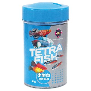 UP AQUA 雅柏 小型魚專用飼料 E-230, 45g, 1罐