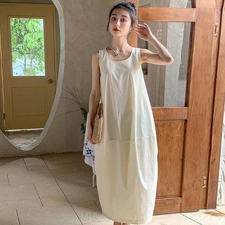 女性C Pure Day親子裝連身裙, 象牙白