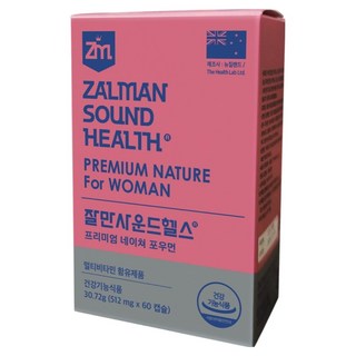 Jalmansound保健女性 30.72g, 1個, 60片