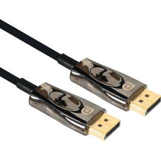 Coms 賣場 DisplayPort 光纖 AOC 中繼器連接線 8K 60Hz CB049, 10m, 1個