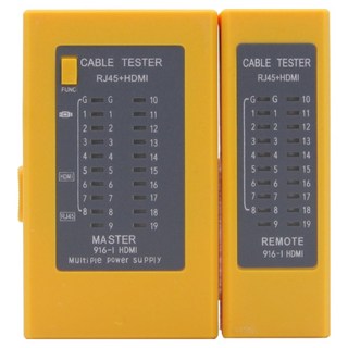 Coms LAN網路測試儀 916 HDMI 分離式 HDMI 測試 LAN TESTER BT485, 103mm, 1個, 單一顏色