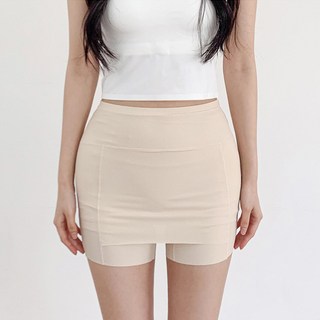 Moon Lit 多孔透氣 彈性佳 舒適Y區遮蓋 代替襯裙 安全褲 2件組