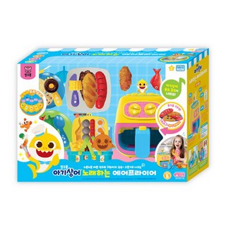 IWill COMPANY 鯊魚寶寶聲光氣炸鍋玩具組, 1組, 混合顏色