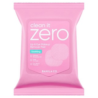 바닐라코 클린 잇 제로 수딩 립앤아이 리무버 패드, 30개입, 1개