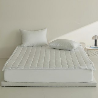 아망떼 시베리아 듀라론 냉감 침대패드, GRAY