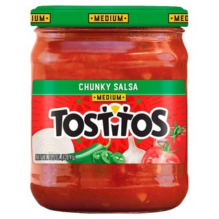 토스티토스 미디움 살사소스, 439.4g, 1개