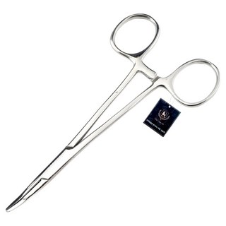 딩동펫 반려동물 컷팅 귀털제거 가위 곡선형, 실버, 1개