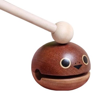 Dimis 佛教木魚 鱉形木魚, 1個, 混合顏色