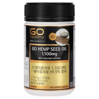 고헬씨 고 대마종자유 100p, 1개, 100정, 110g