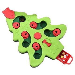 로라 반려동물 노즈워크 퍼즐 장난감, 그린, 1개