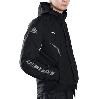 RXR RABBIT RIDER 兔騎士 絕對防禦騎士機能外套 防風保暖防潑水防摔 標準版 黑色 XL