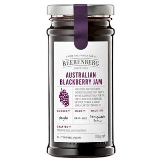 BEERENBERG 澳洲黑莓果醬, 1個, 300g