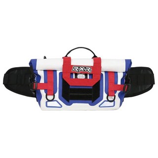 RXR RABBIT RIDER 兔騎士 防水腰包/斜肩包 RX-1 4.5L PVC 藍白紅兔 25 x 10 x 18cm