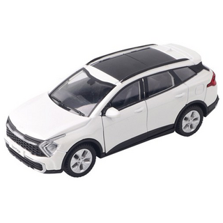 2022 KIA Sportage模型車, 1個, 白色