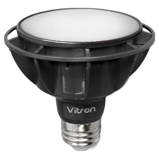 비츠온 LED 램프 확산형 블랙 PAR30 15W, 전구색, 1개