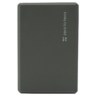 제로투헤라 소프트 요가 EVA 폼 블럭, 다크그레이, 1개