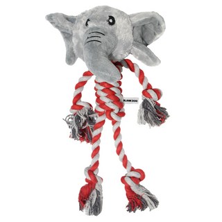 블랭크도그 반려동물 실타래 동물 장난감, 코끼리, 1개
