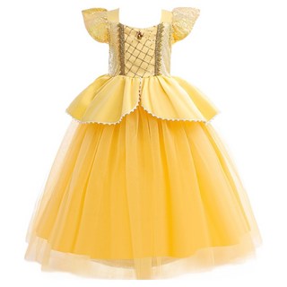 Bimbo Bimba 女童荷葉邊寶石洋裝