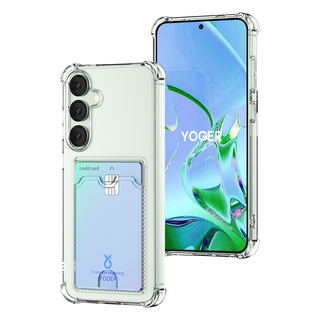 요거 클리어 카드 수납 젤리 휴대폰 케이스