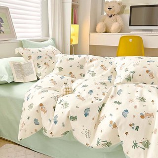 LoveCity 寢城之戀 200織100%純棉 床包枕套組 台灣製