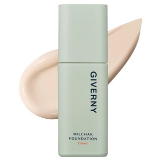 GIVERNY 極緻絲光持妝粉底液 SPF30 PA++, 01NW Icy, 30ml, 1瓶