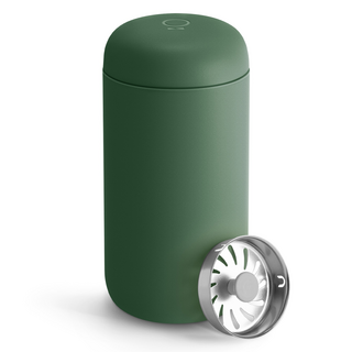 FELLOW Carter 隨行真空保溫瓶 瘦版, 深綠色, 355ml, 1個