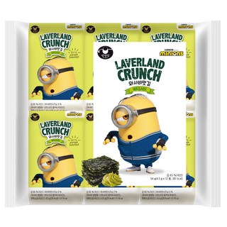 MANJUN 小小兵芥末味海苔, 4.5g, 12個