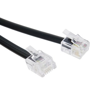 Coms 電話線 6P4C MM BC345, 10m, 1個, 單一顏色