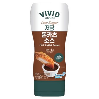 비비드키친 저당 돈카츠 소스, 310g, 1개