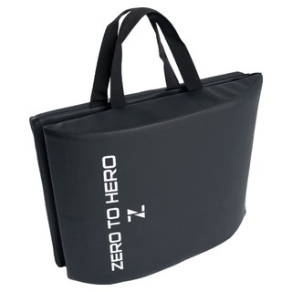 ZERO TO HERO 攜帶式健身仰臥起坐腹部運動防滑AB墊, 黑色, 1個