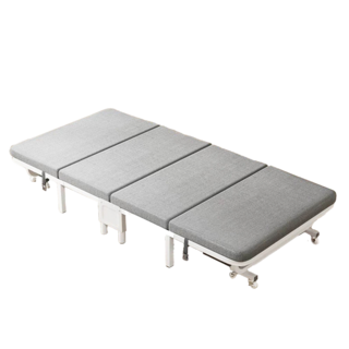 白鋼架折疊床 90cm 單人折疊床 午休床, 混和顏色