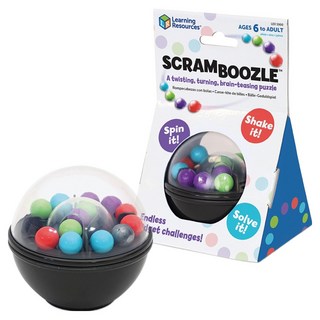 Learning Resources Scrambuzzle 益智球 彈珠遊戲 LER5900, 1個, 13件