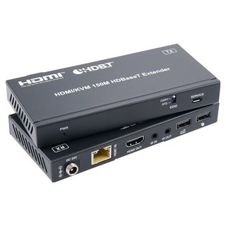 Coms HDMI KVM 訊號延伸器 150m HDBaseT 4K 60Hz 鍵盤滑鼠連接, 1個