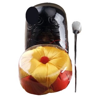 Dimis 釋迦誕辰日 木魚套裝 9公分, 1個, 黑色